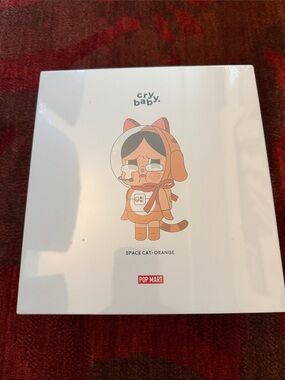 Cry Baby Space Cat - Orange Kids Toy